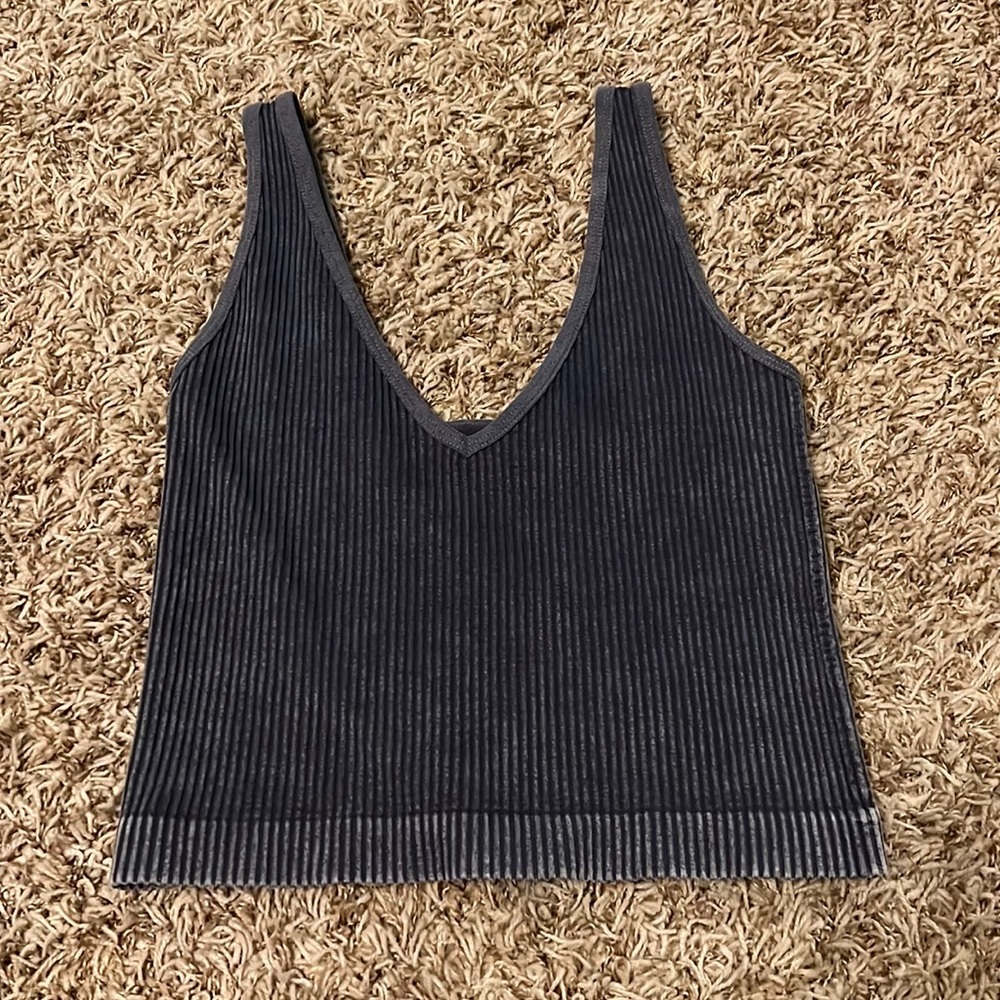 Blue/Grey AURA tank top!
